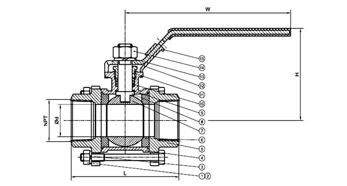 Forged Steel A105 Full Bore 12 IN 600LB RF Flange Trunnion Mounted Ball Valve With Gear Box