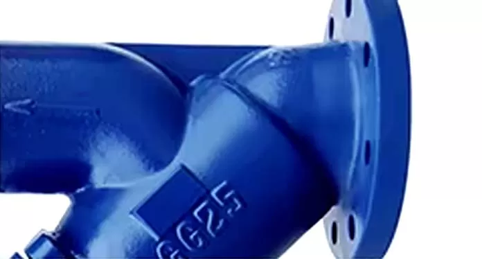 Cast Steel WCB DN80 PN16 RF Flange Y-type Strainer