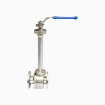 Cryogenic Forged Steel F316 DN20 150LB RF Flange Floating Ball Valve With Extended Stem