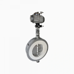 DN100 PN16 Triple Offset High-Temp Metal Seal Flange Butterfly Valve