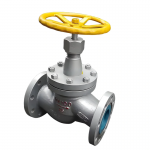 Bellows Seal Flanged Globe Valves High Pressure Cast Steel Globe Valve