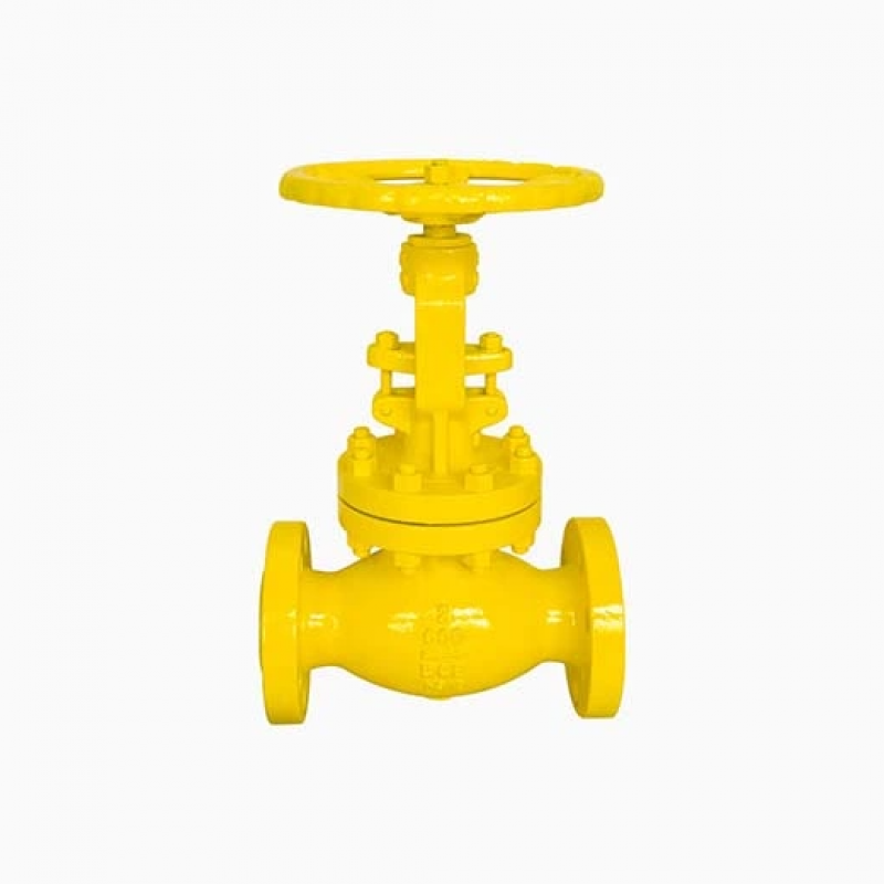 Cast Steel WCB 2” 600LB RF Flange Globe Valve