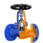 DN15~DN350 PN16~PN40 High Performance Zero-Leakage Bellow Seal Globe Valve for Hot Oil