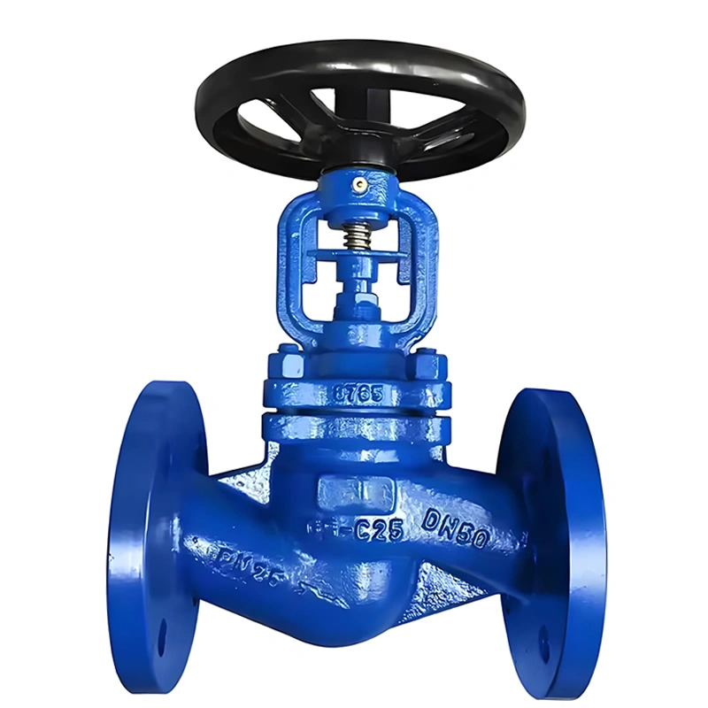 1/2″~24″ DIN API Bellow Sealed Globe Valve for Toxic Liquid & Industrial Use