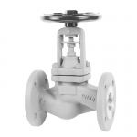 DN15~DN400 PN16~PN25 WCB Cast Steel Manual Bellow Seal Flange Globe Valve