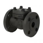 Forged Steel A105 Flange Swing Check Valve With PN16 Single-disc Swing Check Valve