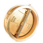 Dual Plate Brass Swing Check Valve 6 Inch Double Disc Bronze Wafer Check Valve