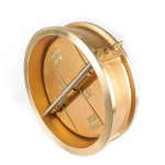 Dual Plate Brass Swing Check Valve 6 Inch Double Disc Bronze Wafer Check Valve