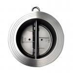 PN16 Wafer Type Metal Seated Check Valve Stainless Steel 304 316 Manual Check Valve