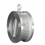 PN16 Wafer Type Metal Seated Check Valve Stainless Steel 304 316 Manual Check Valve
