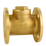DN50 PN16 Brass/Aluminum Bronze Flanged Ends Swing Check Valve