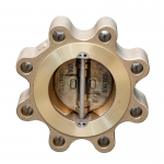 ANSI C95800 Double Plate Aluminum Bronze Lug Type Swing Check Valve Double Plate Wafer Check Valve