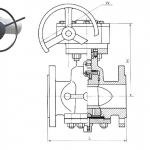 Sealed Reliable Pressure Balanced Inverted Lubricated Oil Sealed Plug Valve for Petroleum Chemical Pharmaceutical Industries