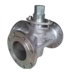 API6D ASME SS316/CF3M High-Pressure 2/3-way Tight Shut-Off Flanged Plug Valve