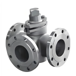 API6D ASME SS316/CF3M High-Pressure 2/3-way Tight Shut-Off Flanged Plug Valve