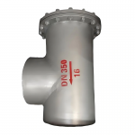 DN350 WCB/CF8 Cast Butt Welded T-Type Strainer Filter with Butt Welded Ends