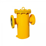 Cast Steel CF8M JIS 10K RF Flange Basket Strainer