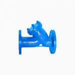 Cast Steel WCB DN80 PN16 RF Flange Y-type Strainer