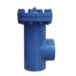 Steel Fabricated Buttwelded Ends T Type Strainer / Tee Strainer