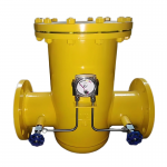DN1000 900LB WCB Gas Pressure Differential Fabricated Basket Strainer Cast Iron Flanged Ends Basket Strainer
