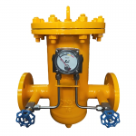 DN1000 900LB WCB Gas Pressure Differential Fabricated Basket Strainer Cast Iron Flanged Ends Basket Strainer