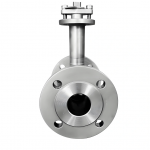 Manual 2 Piece Flange Stainless Steel Cryogenic Ball Valve Liquid Nitrogen Oxygen