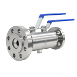 ANSI Stainless Steel F304/F316 Flanged Lever/Gear Double Block and Bleed Ball Valve