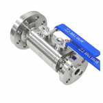 ANSI Stainless Steel F304/F316 Flanged Lever/Gear Double Block and Bleed Ball Valve