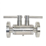 High Pressure Stainless Steel Flange Double Block and Bleed Valve DBB Flange Drain Valves