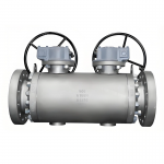 6inch 600lb Double Ball A105n Trunnion Double Block and Bleed Ball Valve