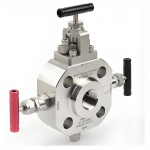 10000psi Stainless Steel Manual Power Flange Double Block and Bleed Valves