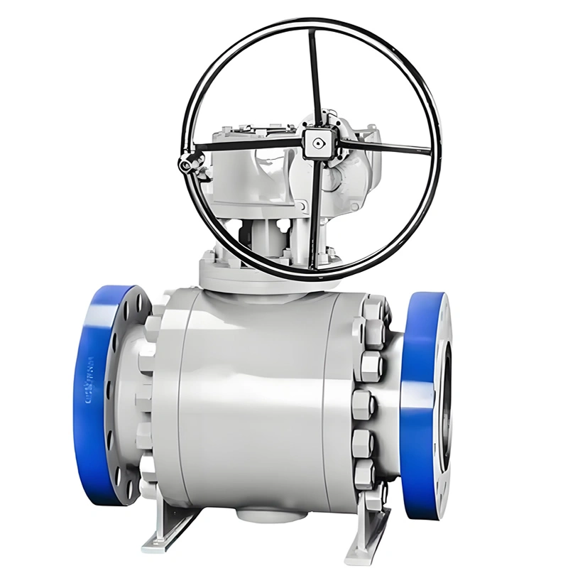 API 6D High-Pressure 900lb Flange-Type Forged Stainless Steel Full Port Floating Ball Valve