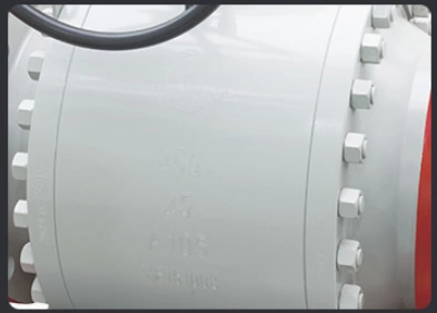 API 6D High-Pressure 3 PCS 1500lb Flange-Type Forged Stainless Steel Full Port Trunnion Ball Valve