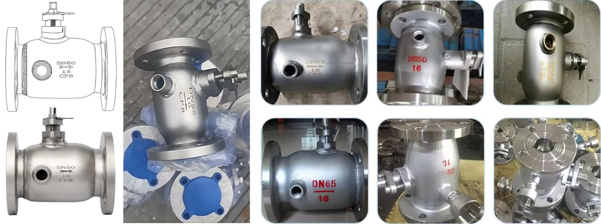 Jacketed Ball Valve