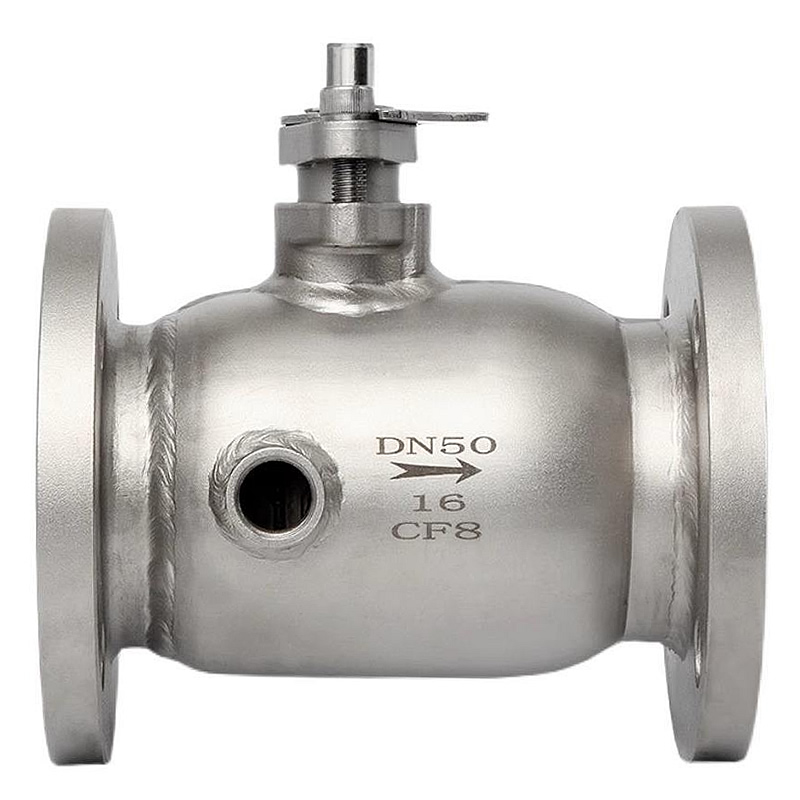 PN16 Thermal Insulation Jacketed Ball Valve Steam Stainless Steel Flange Ball Valve