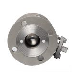 PN16 Thermal Insulation Jacketed Ball Valve Steam Stainless Steel Flange Ball Valve