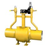 API ASME BS DIN API6D DN15-DN1000 Carbon Steel SS Wcb CF8 Anti-Explosion Ball Valve for Petroleum Oil Gas