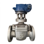 DN150 Cast Carbon Steel Gear Operated Flanged Trunnion Type Top Entry Ball Valve