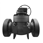 API 6D ASME Cast Steel Flange Top Entry Trunnion Mounted Ball Valve