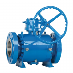 API Standard Carbon Steel WCB 3-Piece Trunnion Mounted Cast Steel Trunnion Ball Valve