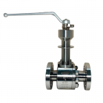 DN50 CLASS 600 F316 2-Piece Hard-Seal Cryogenic Floating Ball Valve