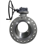 API6d 16inch Class 300 Cast Steel Wcb/Wcc/Lcc Gear Flanged Trunnion Ball Valve