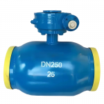 API 6D Gear-Operated Fully Welded Trunnion-Mounted Ball Valve