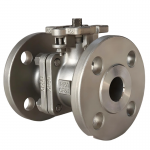 ANSI 150LB Flange Stainless Steel 304 316 CF8M PTFE Seal Floating Ball Valve