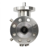 API6D 2PC DN100 600LB Forging Stainless Steel F316L Flange Steel Peek Trunnion Ball Valve