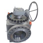 DN400 600LB A105 Carbon Steel Top-entry Ball Valve Flange Trunnion Mounted Ball Valve