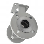 2PC Pn16 DN50 Full Bore Flanged WCB Cast Steel Floating Ball Valve with Manual/Pneumatic/Electric Operation