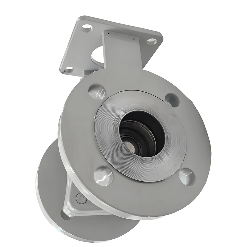 2PC Pn16 DN50 Full Bore Flanged WCB Cast Steel Floating Ball Valve with Manual/Pneumatic/Electric Operation