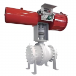 DN500 900LB Pneumatic Cryogenic Top Entry Ball Valve API 6D manual Top Entry Ball Valve Cryogenic Valves