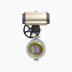 Multi-layer Hard Seal Flanged Butterfly Valve